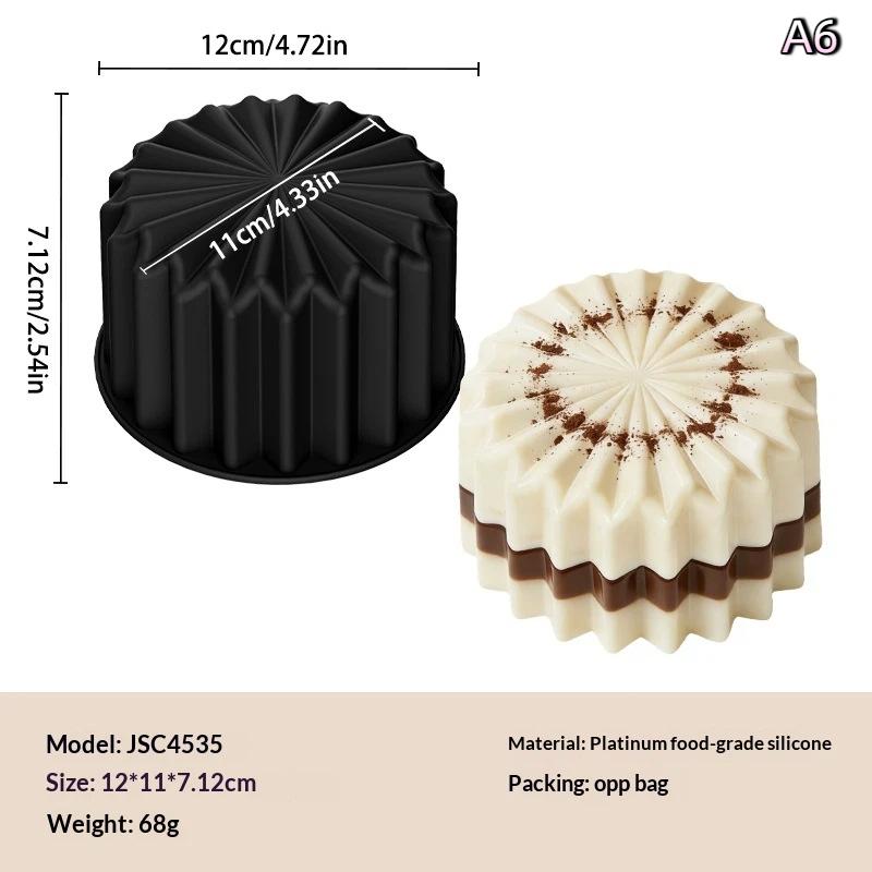 Herz Stern Quadrat Bento Kuchen Silikonform Schokoladenmousse Form Obstkuchen Dekorationen Wiederverwendbar Seife Kerze Gips Herstellungsform