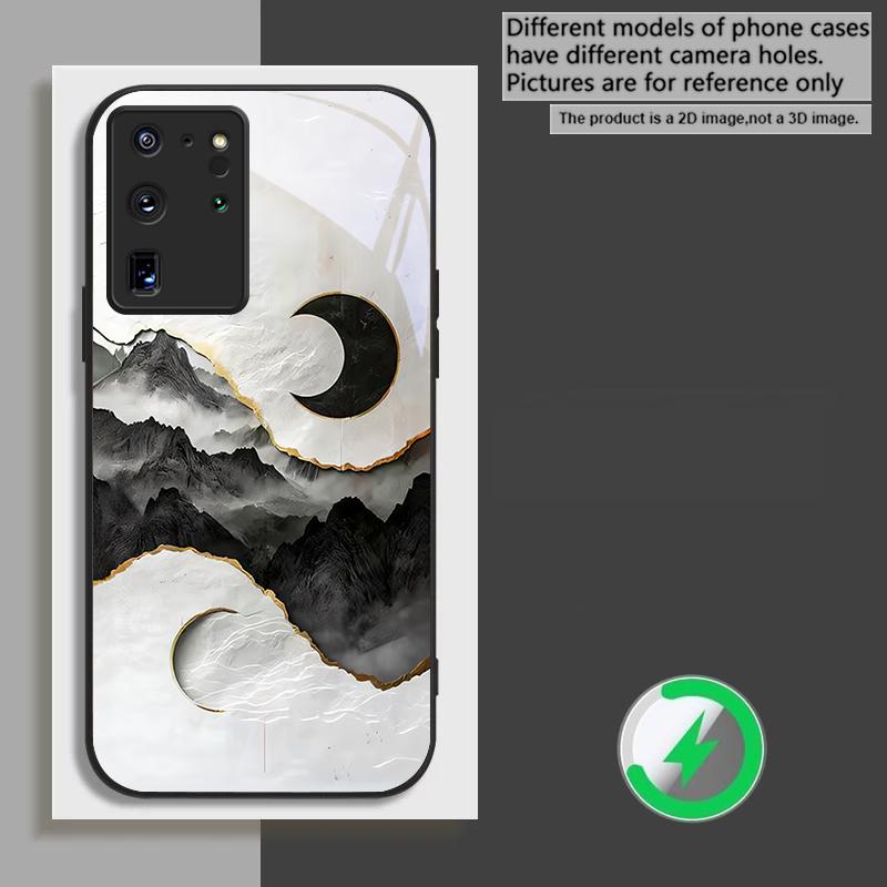Snow Mountain Cluster Suitable For Samsung Galaxy S26 Ultra S20 FE S21 S22+ S23 Plus S24 S25 Edge magnetism Glass Phone Casee