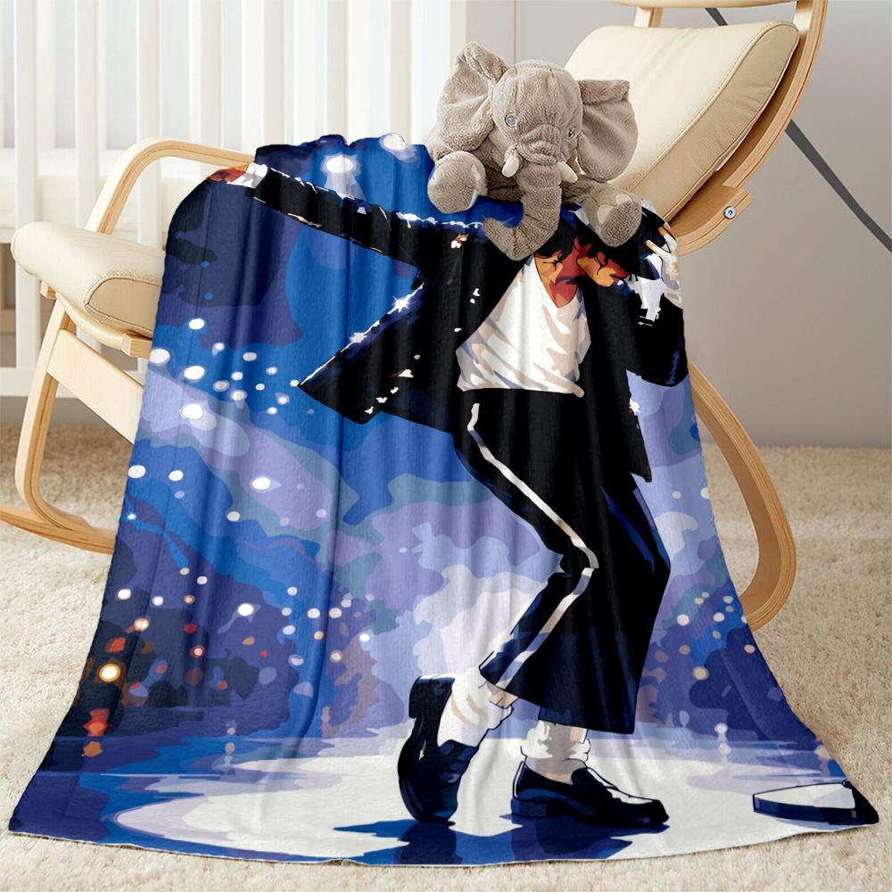 Michael Jackson Iconic Dance Blanket Comfortable Great For Sofa Bed Couch For All Occasions Stylish Decor Suitable For Gifting Relatives And Friends