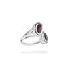 Red Garnet Ring, 925 Sterling Silver Ring, Handmade Women Ring, Wedding Gift Ring, Art Deco Ring, Anniversary Ring, Gift For Her