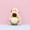 Capybara Plush Toy - Cute Rodent Doll Gift with Mini Pendant