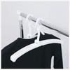 Kokubo Industries Extendable Trainer Slide Hanger (White / Set of 4) Sliding Clothes Hanger Prevents Clothes from Sagging (Easy Drying / No Flying Awa