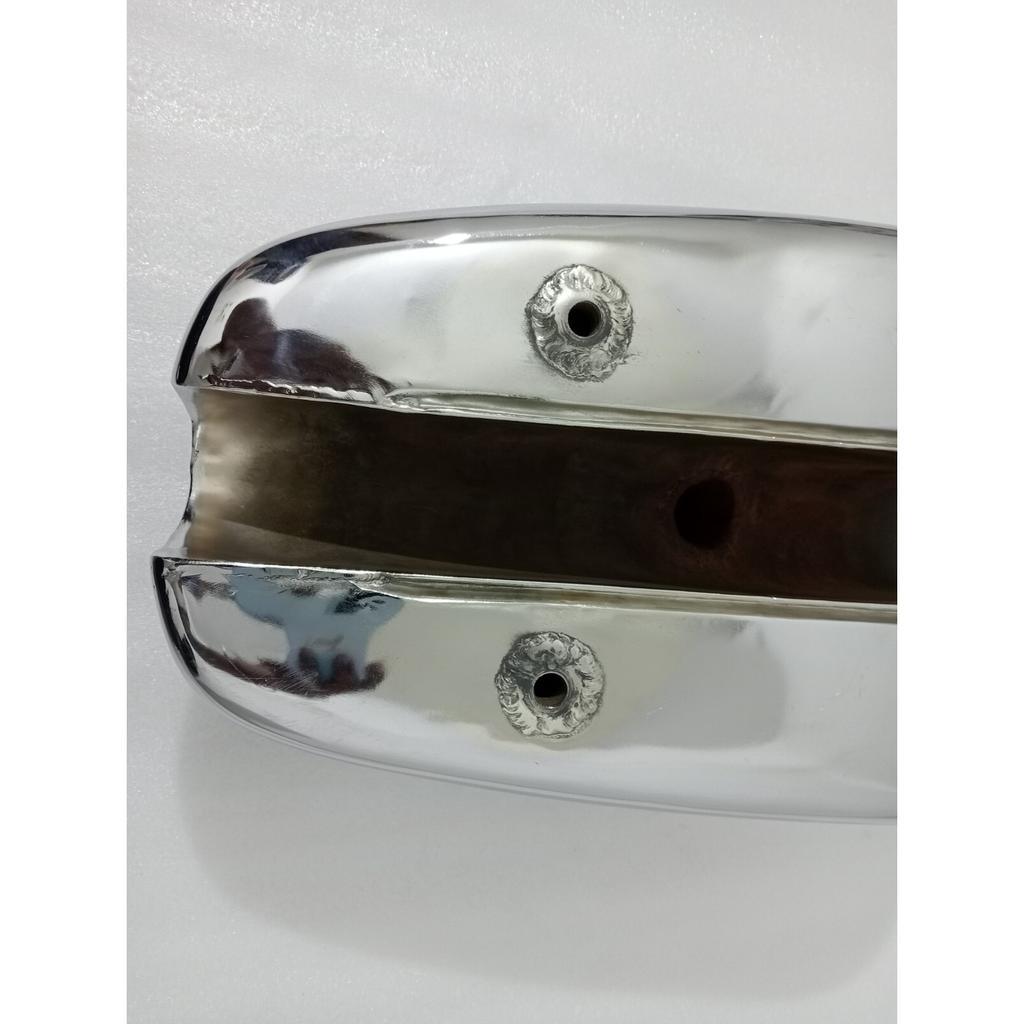 BSA A65 2 Gallon Aluminium Alloy Gas Fuel Tank + Cap +Side Badges |Fit For