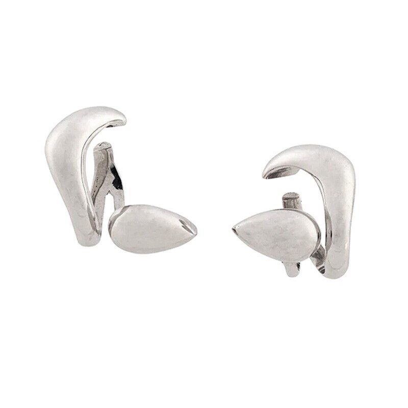 Cold Style Punk Leaf Men's and Women's Fashion Metal Ear Clip