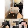 Chic Small Square Bag For Women 2024 Summer Trendy Pu Leather Crossbody Bag