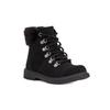 UGG Kids Azell Hiker Weather Black Waterproof Leather Ankle Boots 1123622K-BLKS