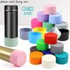 SW 6CM Silicone Boot Sleeve Silica Gel Cup Bottom Cover 60MM Heat Insulation Anti-Slip Water Bottle Protective Covers Coaster
