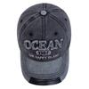 New Style Unisex Baseball Cap OCEAN 1387 Letter Embroidery Dad Hat Women Men Outdoor Washed Cotton Cap