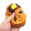 Jumbo Expression Chocolate Cake Squishy Cream Scented Slow Rising Stress Relief Toy PU Simulation Squeeze Toys 11.5*4 CM