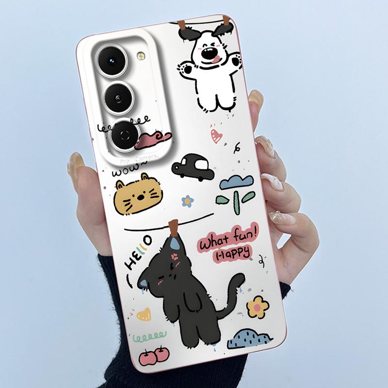 Case For Tecno Spark 40 Pro Pro+ 4G Sweet Girls Silicone Soft Protective Back Cover For Tecno Spark40 Pro Plus KM6 KM7 Casing