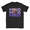 Singer Young Miko Rapper T Shirt for Men 100 Cotton Vintage TShirt Round Collar  Tees Short Sleeve Tops Summer