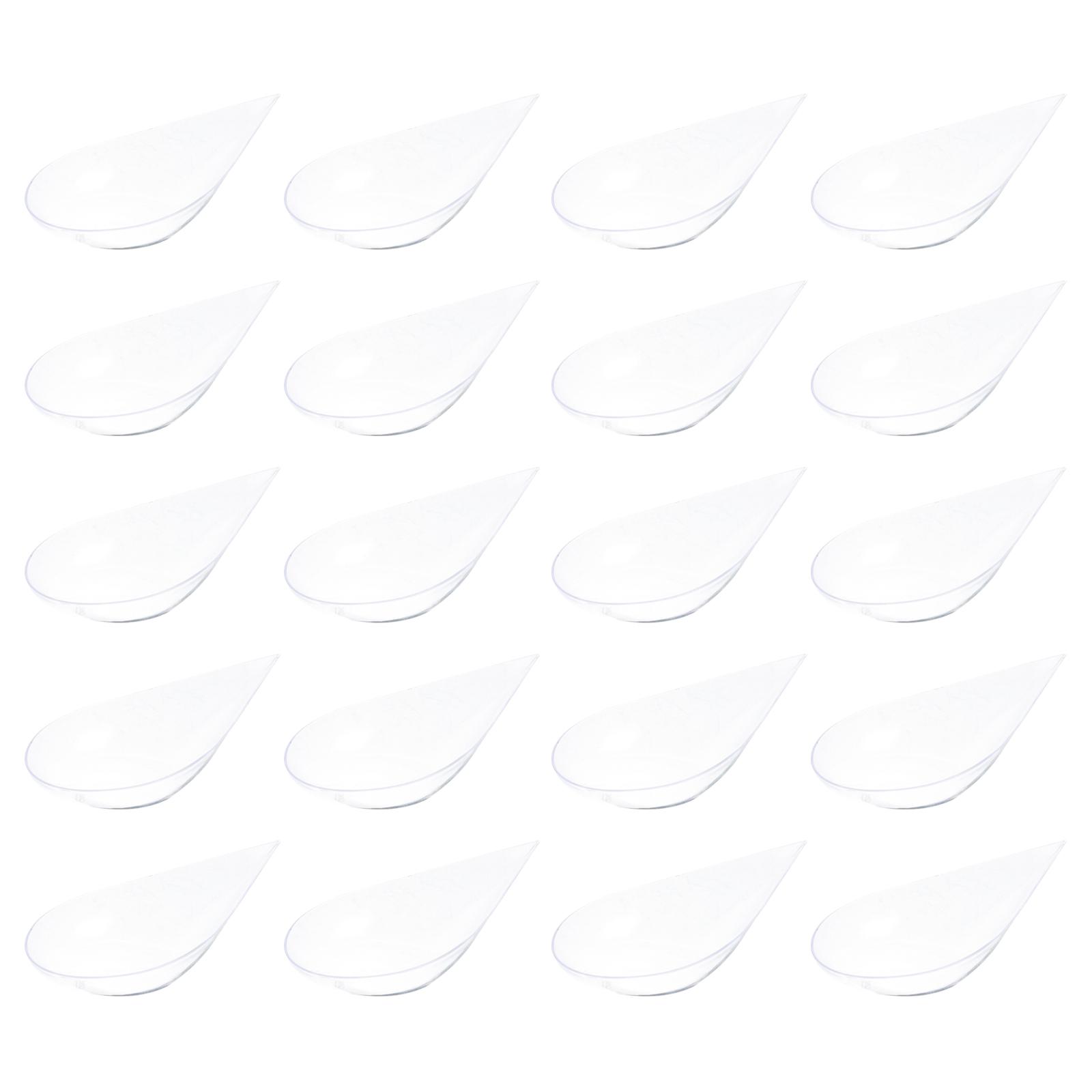 

40 шт. одноразовых ложек, мини-тарелок для закусок, десертных ложек, дегустационных стаканчиков для суши