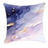 New Dreamy Gold, Pink, Blue and Purple Gradient Color Pillow Back Home Bedroom Bedside Sofa Cushion