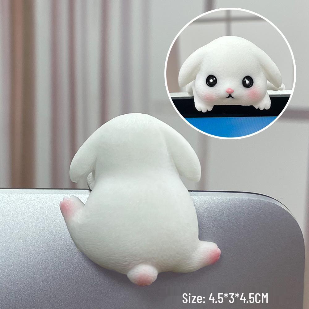 Creative TV Monitor & Car Navigation Screen Decoration - Small Animal Ornaments