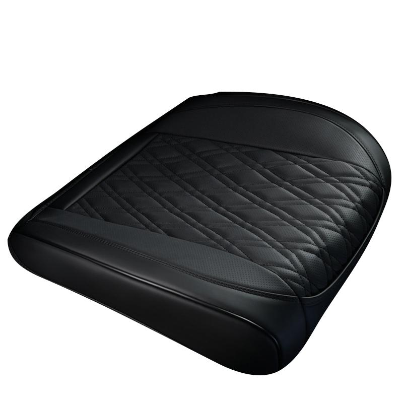 

SEAMETAL передний чехол для автомобильного сиденья из искусственной кожи, автомобильная подушка для сиденья, защитный коврик Four Seasons B чёрный