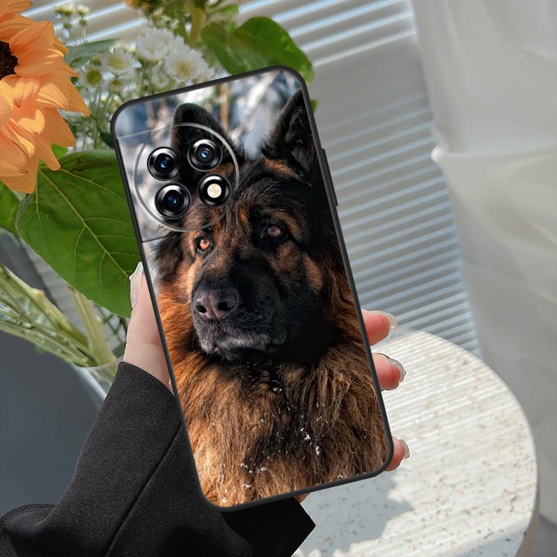 German Shepherd Dog Case For OnePlus Nord 5 CE 2 3 4 Lite N20 N30 OnePlus 13T 13R 15 13 12 11 10 10T 8T 15R Cover