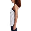 Nike Tank Tops Women's White U Neck Thin Straight Fit 726077-100