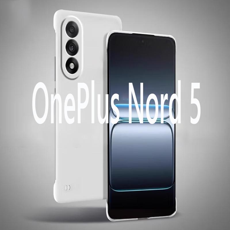 Rahmenlose Dünne Matte Harte PC Rückseite Hülle Für OnePlus Nord Nord CE CE G Stoßfest Fundas Coque