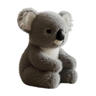 Super Soft Koala Plush Toy Realistic Koala Plush Animal Toy Pet Buddy Huggable Home Bedside Decor Holiday Birthday Gift For Kids