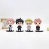 8Pcs Anime Figures Q Version Pvc Action Figure Anime Model Toys Doll