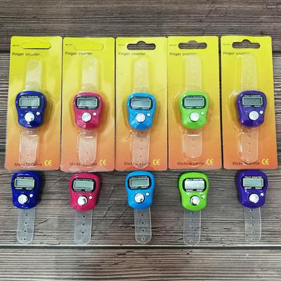 מונה אלקטרוני ידני מונה LED מונה אצבע ללחיצה מונה טבעת מונה טבעת מונה טבעת