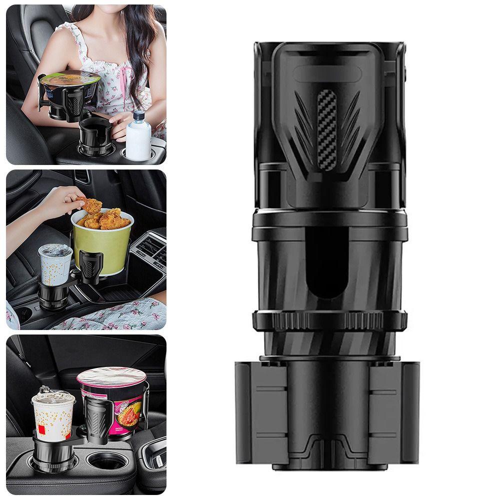 Non-Slip Car Cup Holder With Compass Auto Styling Supplies Vehicle Water Cups Bracket  Car Interior