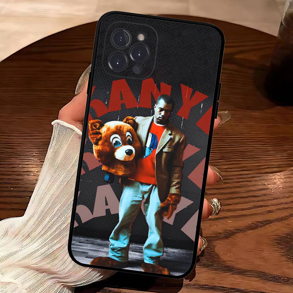 Rapper Kanye West YE Phone Case For IPhone 17 16 14 15 13 12 11 Pro Max Plus Silicone Soft Cover