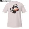 Mad Cow Shirt – Humorous Grumpy Cartoon Cow Graphic Tee