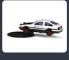 Swing And Drift with the Car Model For AE86 Car Decoration Die Cast Alloy Boys Toys Cars Pull Back Car Ornaments Interior