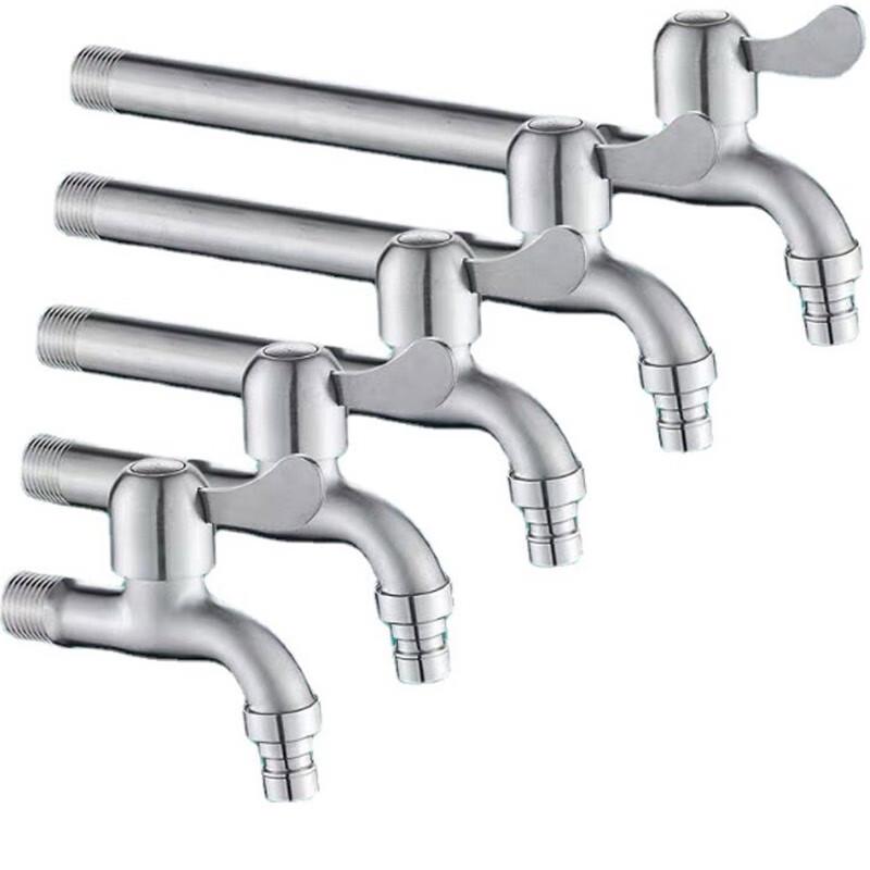 Zhen Gong Pin 304 Stainless Steel Wall-Mounted Faucet