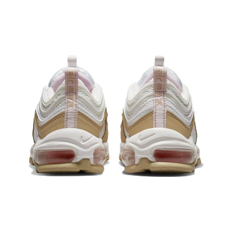 Nike Air Max 97 GS Sesame Pink Foam Kids Sneakers White Summit-White 921522-113