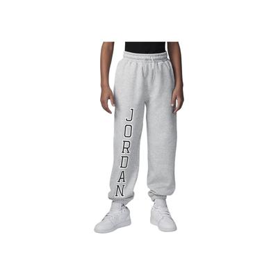 Sport Casual Fleece Cuffed Pants Kids Bottoms Light-Grey HV1920-063