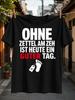 With Without A Note On The Toe Today Is A Good Day Text Toe Tag Foot Icon And Dark Medical Humor Style Unisex All TShirt