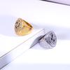 2026 Soldier Army Ring Jewelry Strap Titanium Steel Gold Ring