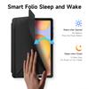 DUX DUCIS Magi Series for Samsung Galaxy Tab S6 Lite (2024)/(2022)/(2020) Case Origami Stand Leather Tablet Cover