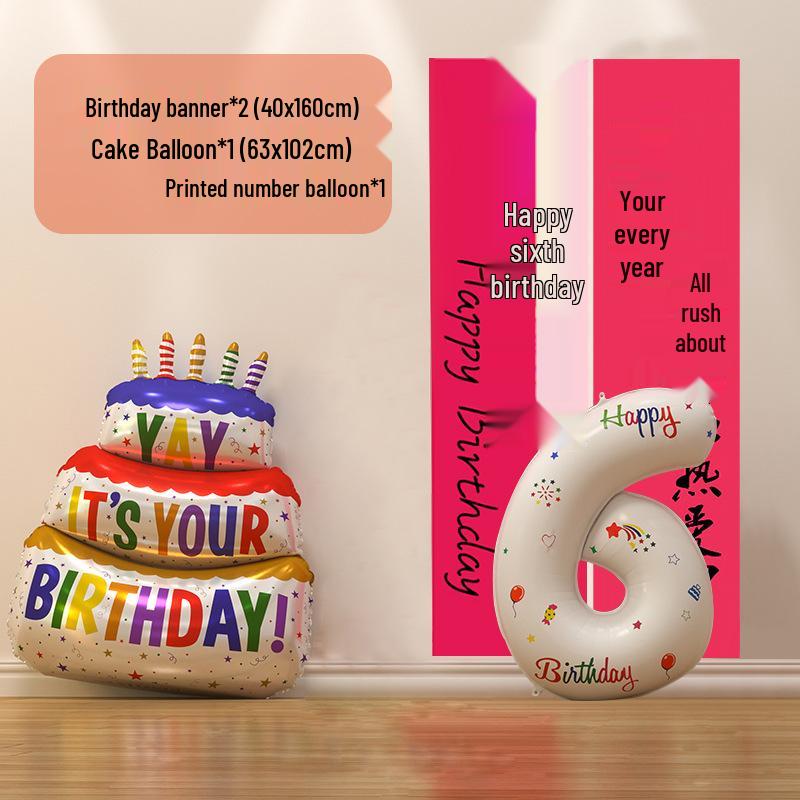 Colorful Thickened Spiral Twist Balloons for Baby's First Birthday Decoration