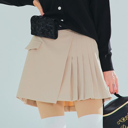 Venezia 12 Wrap Pleats Beige