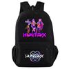 Anime Cartoon Printed Backpack for Teenager Student Girl Boy Bookbag Schoolbag Women Large Capacity Waterproof Travel Bag Gift