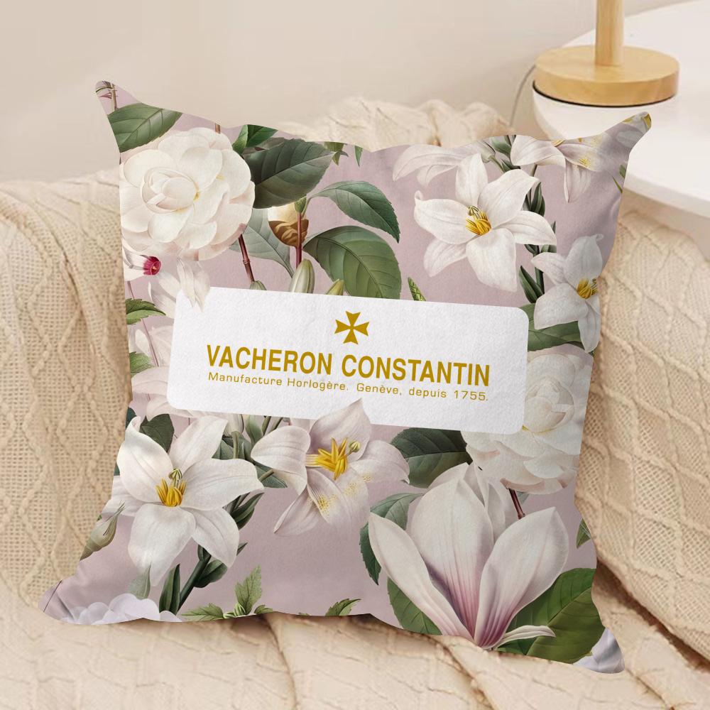 V-Vacherons C-Constantin Cushion Cover Soft Plush Fabric Double-Sided Printed Sofa Cushion Cover for All Seasons Home Decor Gift