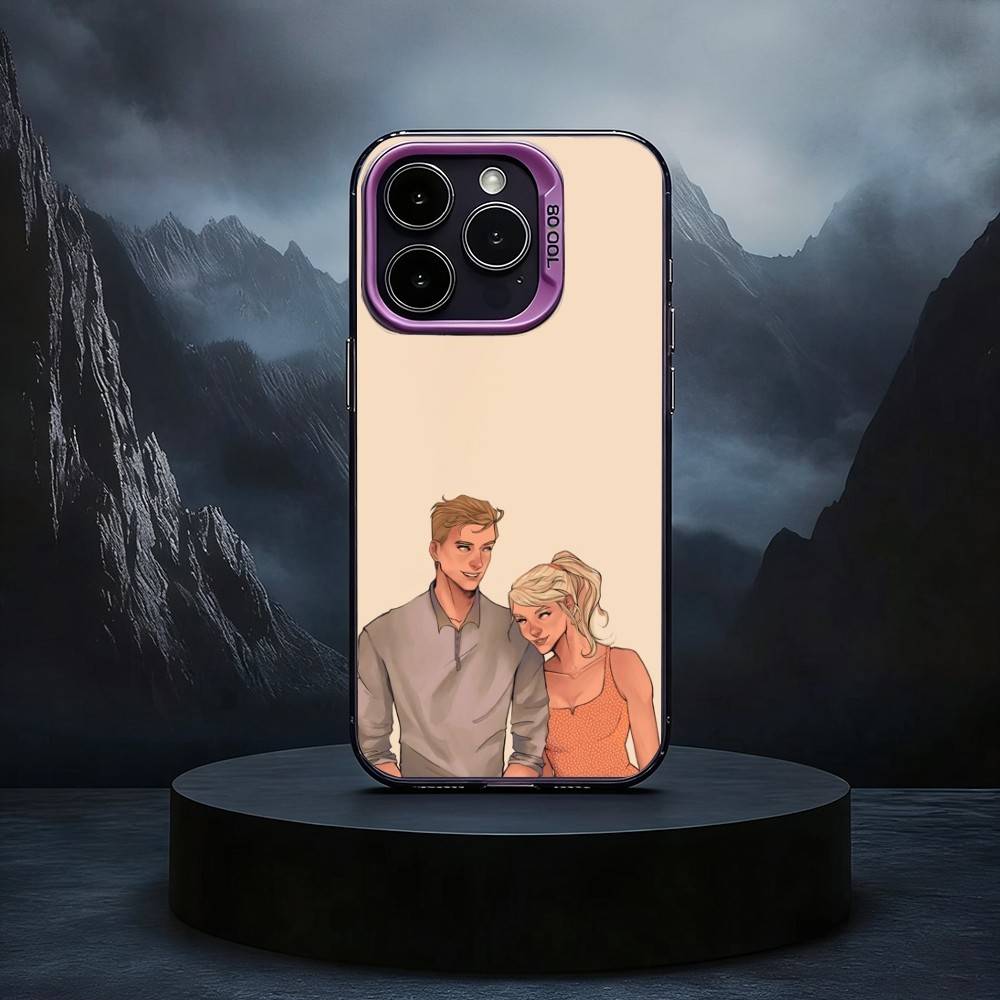 People We Meet on Vacation Black Candy silver phone case Phone Case For iPhone17,16,15,14,13,12,11 Plus,Pro Max