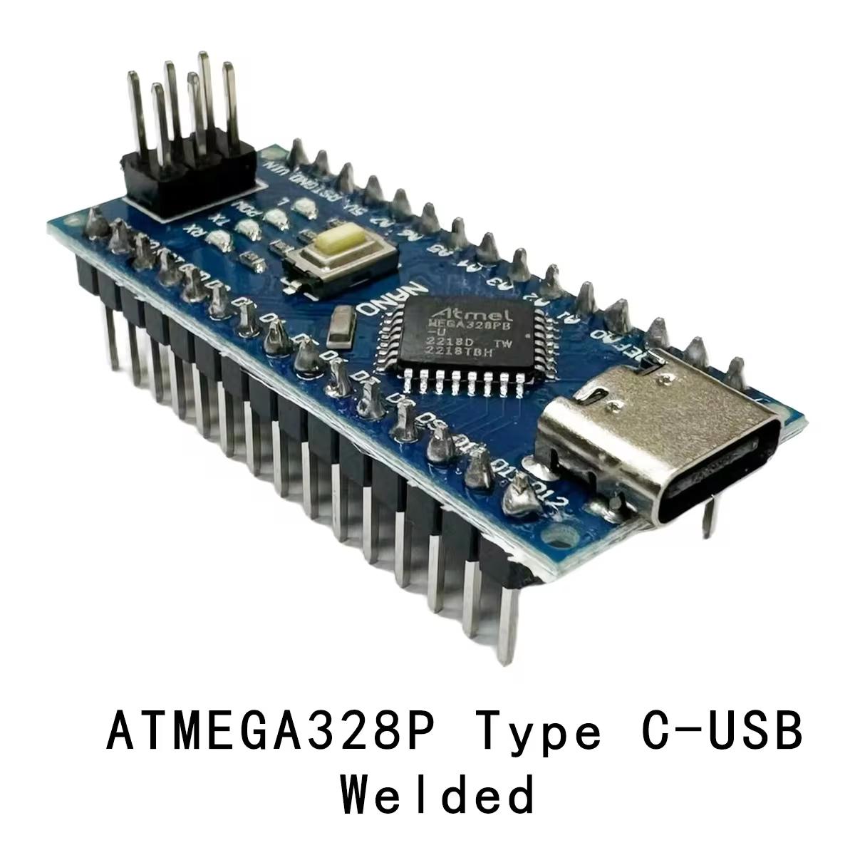 

V3.0 Pro Mini / Type-C / Micro USB With Bootloader Controller PCB Development Board For Arduino Nano CH340 USB Driver ATMEGA328P