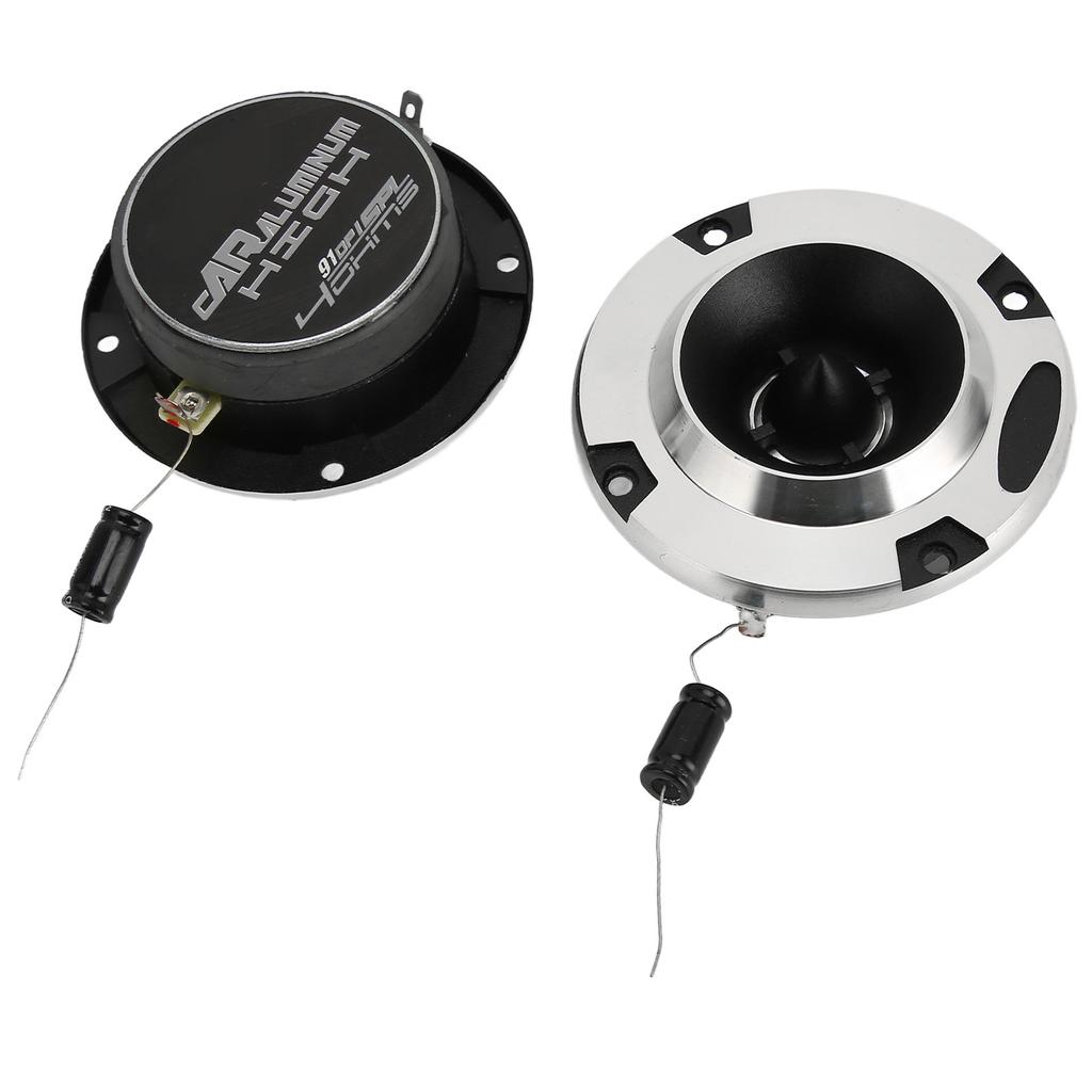2 Pcs Car Tweeter HIFI Sound Quality Sensitive Silver 150W Dome Tweeter for All Car Audio Systems