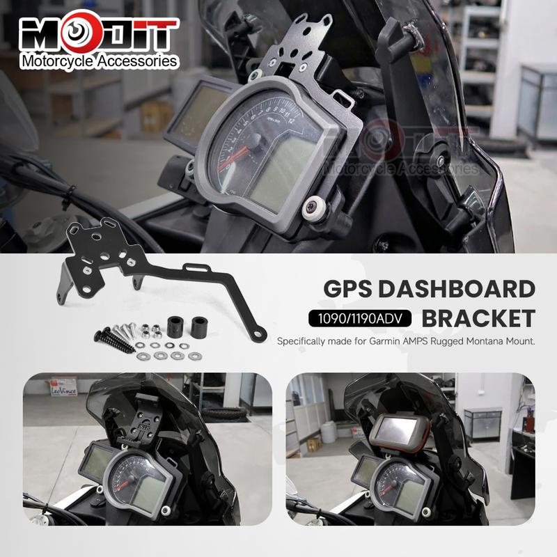 Für 1090/1190 Adventure 1090 ADVENTURE 1190 ADV Motorrad GPS Armaturenbrett Halterung Navigation Halter Halter Telefon Befestigungshalter