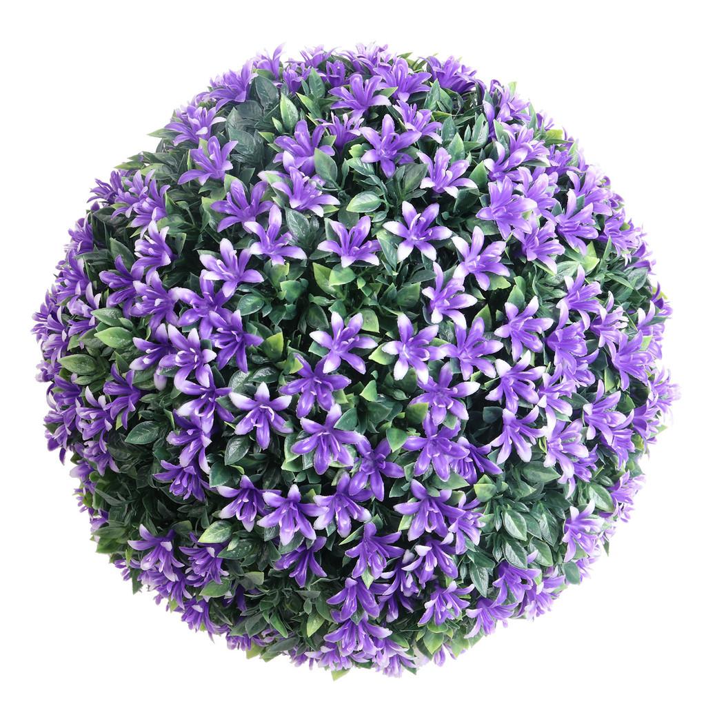 

Ball Artifical Plant Flower Ball Faux Eucalyptus Backyard Garden Wedding Decor 20cm