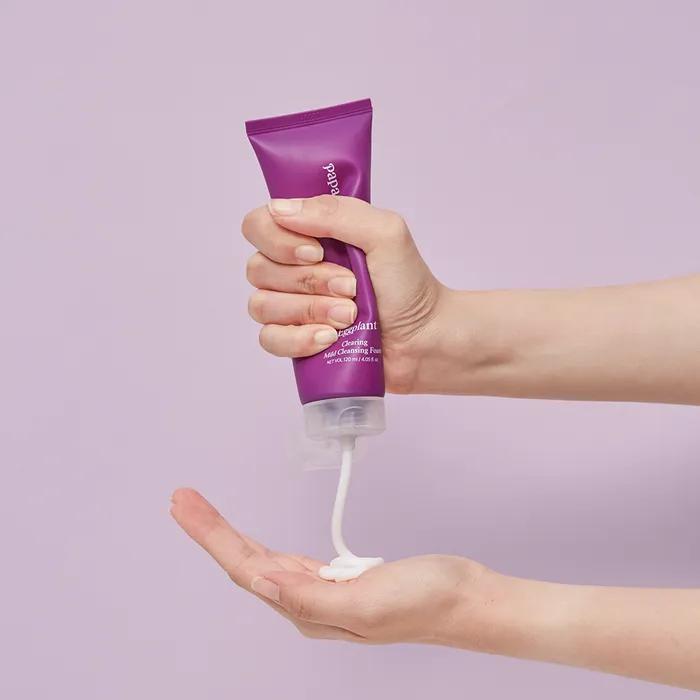 Aubergine Klärende Milde Reinigungsschaum 120ml