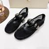 Fashion Fashionable Flat Bottom Ballet Shoes Women's Spring New Hollow Out Fishing Net Shoes Buckle Net Ladies Casual Footwear