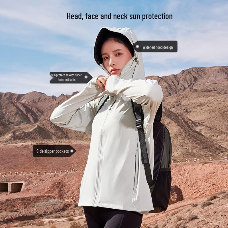 Camel Ice-Cool UV Protection Quick-Dry Skin Jacket