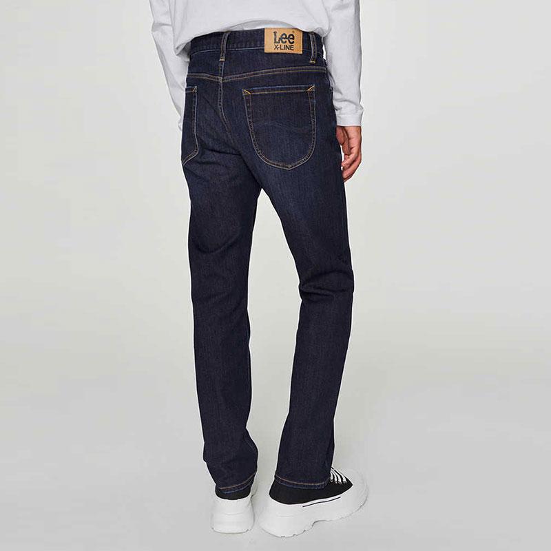 Lee Jeans Men's Dark Blue Thickened Straight Fit Pants LMB100726101292-A