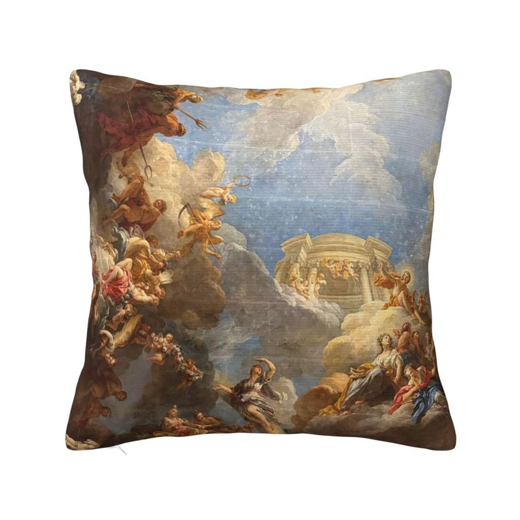 Dramatic Sky Decor Renaissance Angels Square Pillowcase Cushion Comfort Throw Pillow Sofa Cushions Used for Home Living Room
