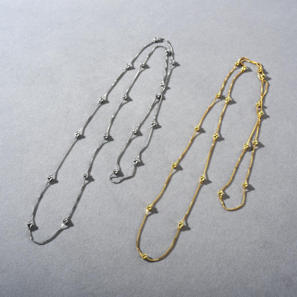 Niche Personality, Trend Temperament, Simple Flower Bud Long Chain Can Be Stacked In Double Layers, Fashionable Commuting Must Enter Necklace Women